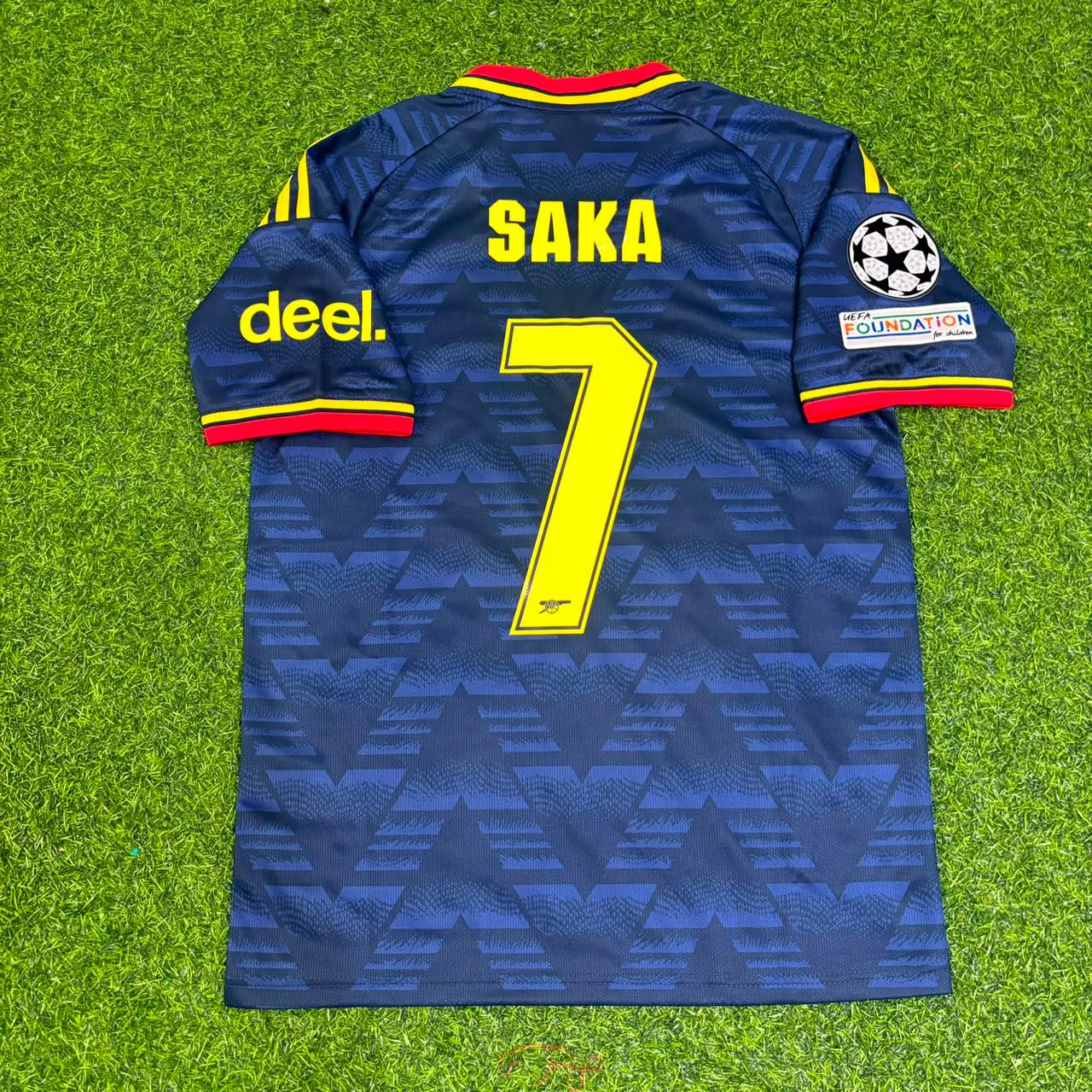 Bukayo Saka Arsenal Away 2027 Football Jersey Kit Soccer