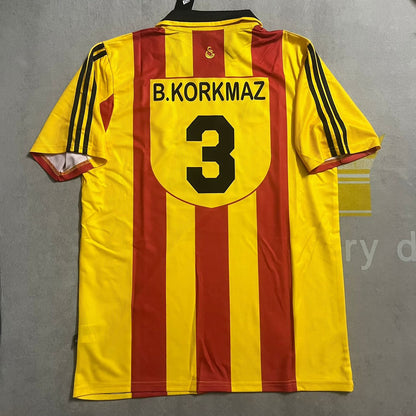Bulent Korkmaz Galatasaray UEFA 2000 Retro Nostalji Formasi Football Home Football Jersey