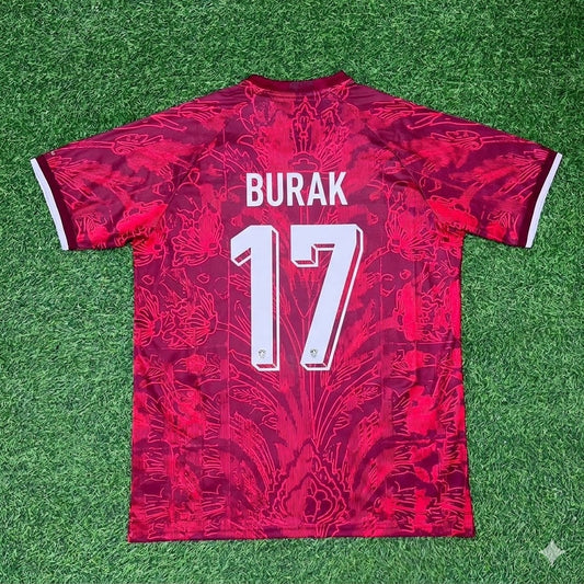 Burak Yılmaz #17 Turkey Legendary Retro Football Jersey Kit