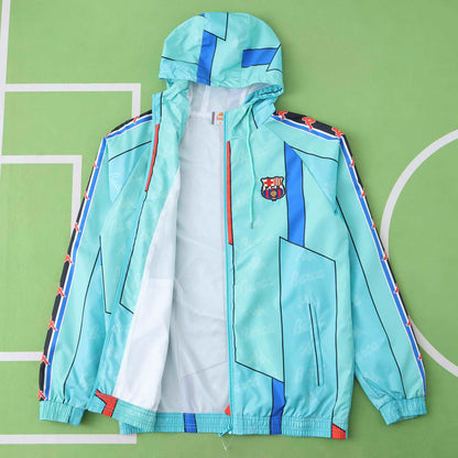 Barcelona Retro 1996/97 Both Sides Windbreaker