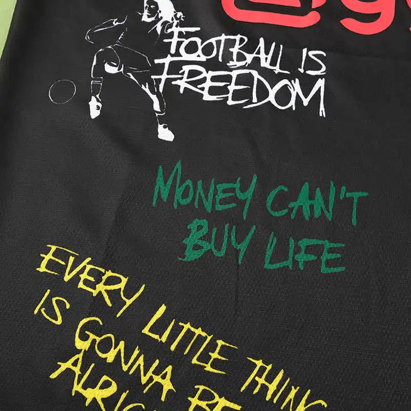 AFC Amsterdam Bob Marley Özel Hatıra Tişört Forması Trikot Maillot Camiseta voetbaltrui