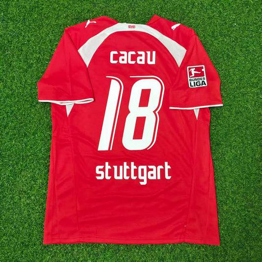 Cacau VfB Stuttgart 2006/07 Auswärtstrikot Retro Football Jersey Kit