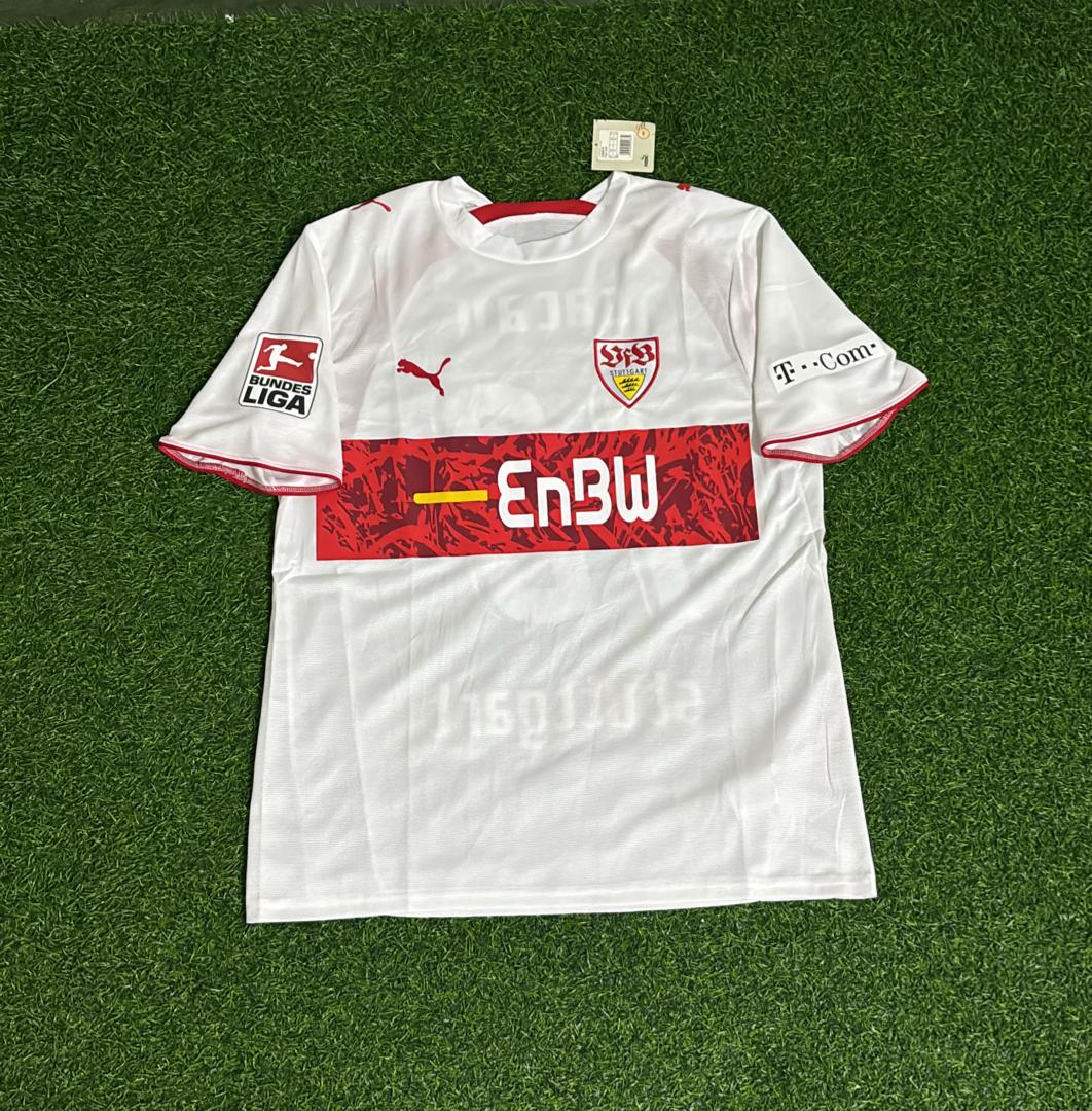 Cacau VfB Stuttgart 2006/07 Heimtrikot Retro Football Jersey Kit