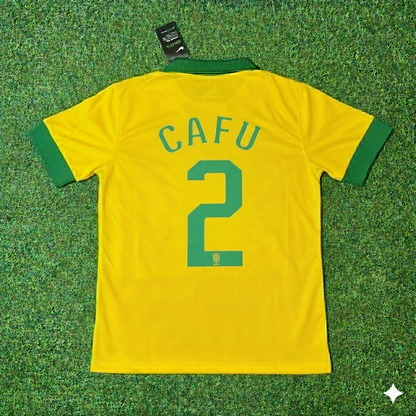 Cafu Brazil Retro Football Jersey Collection