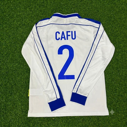 Brazil World Cup 1998 Cafu Long Sleeve Retro Football Jersey