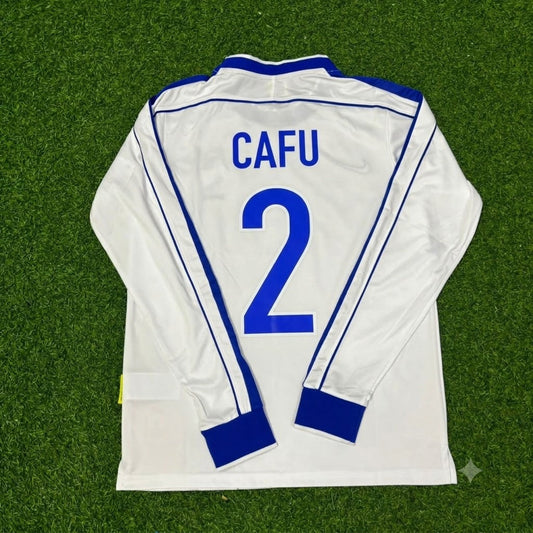 Brazil World Cup 1998 Cafu Long Sleeve Retro Football Jersey