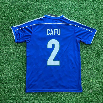 Brazil World Cup 1998 Cafu Retro Football Jersey