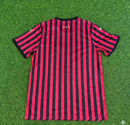 AC Milan 120th Anniversary Special Golden Retro Football Jersey Kit