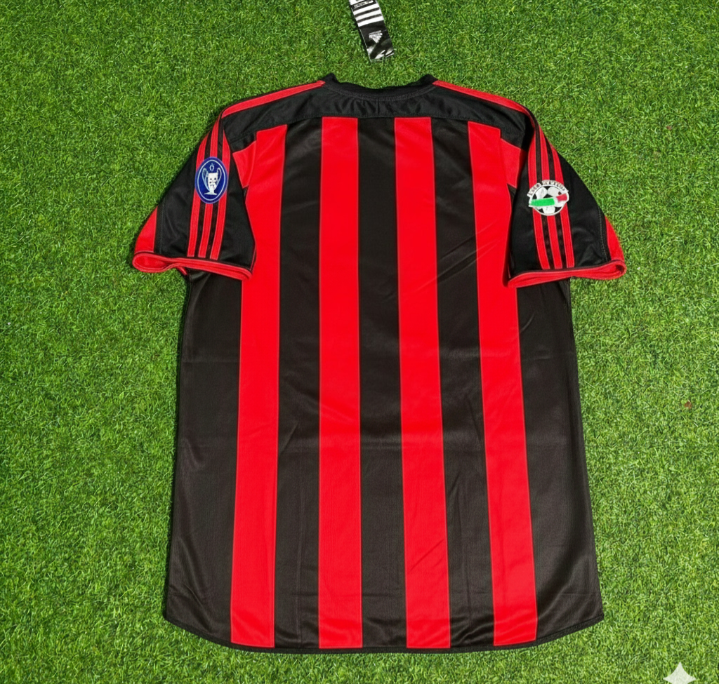 AC Milan 2003/2004 Home Retro Football Jersey Kit