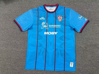 Cagliari Calcio 2025/2026 Blue Third Kit Football Jersey Kit