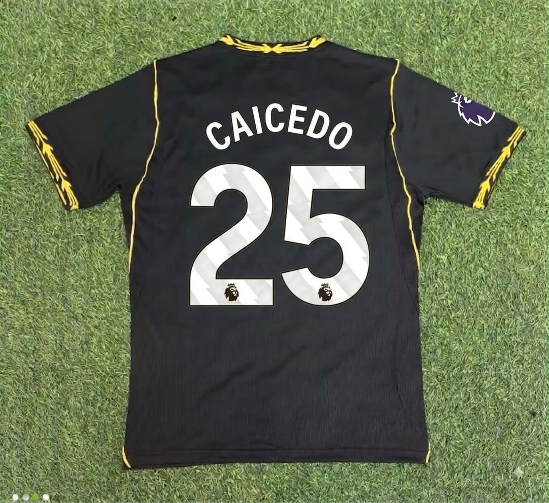 Moises Caicedo Chelsea Away 2027 Football Jersey