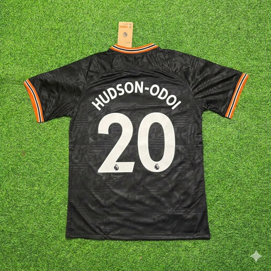 Callum Hudson-Odoi 20- Chelsea 2019/2020 Away Black Retro Football Jersey Collection