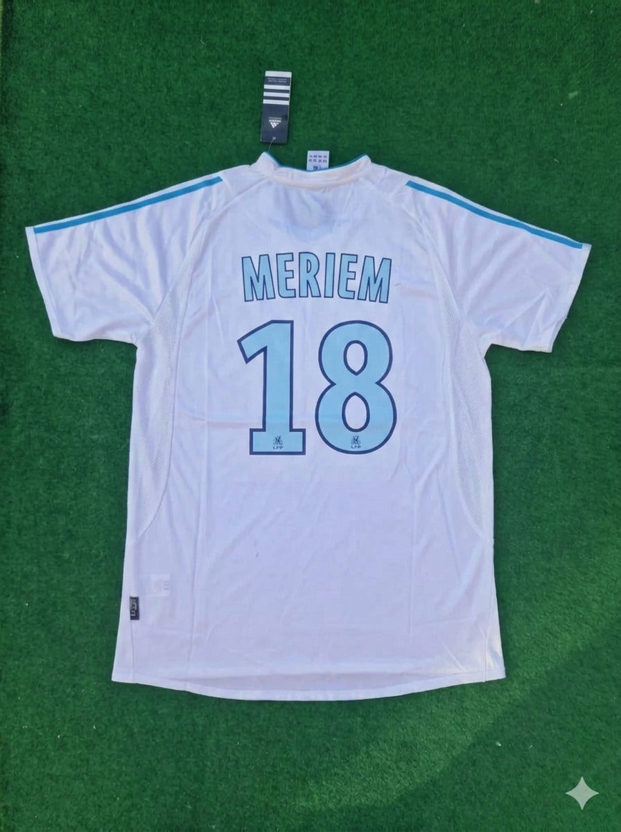 Camel Meriem 18- Olympique Marseille 2003/04 Home OM Football Jersey