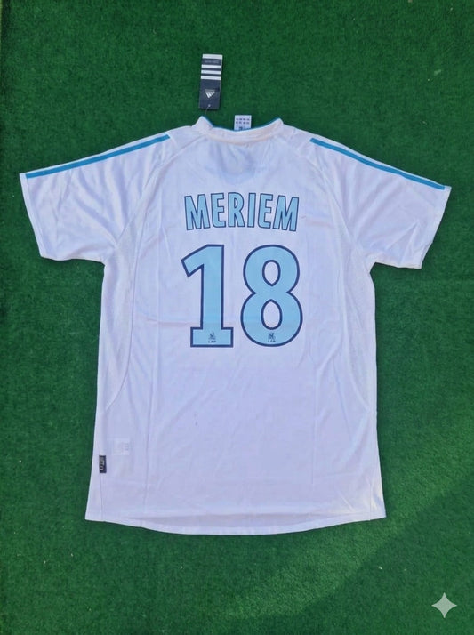 Camel Meriem 18- Olympique Marseille 2003/04 Home OM Football Jersey