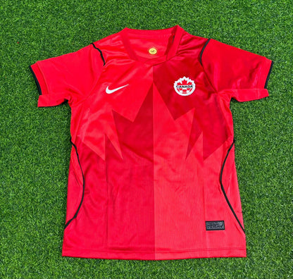 Promise David Canada 2026 World Cup Home Red Football Jersey