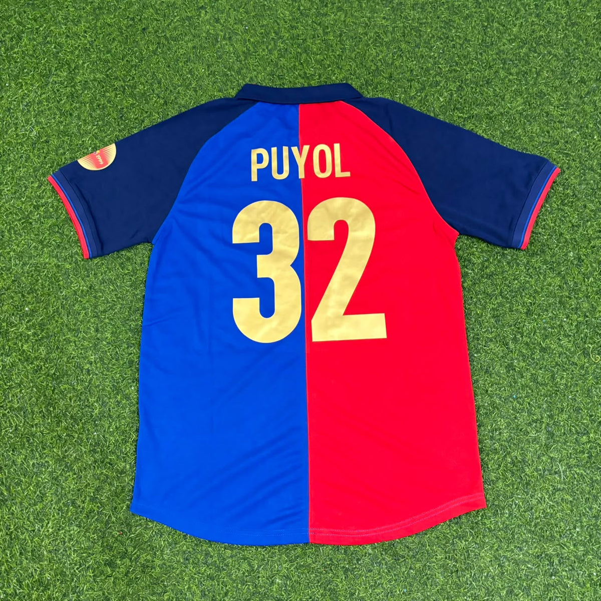 Carles Puyol Barcelona 1998/1999 Retro Football Jersey Kit