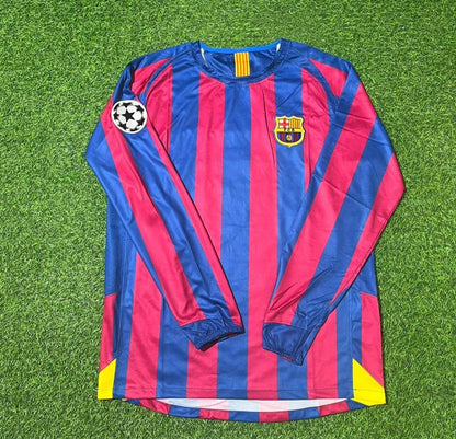 Barcelona 2006 Final Retro Football Jersey Kit