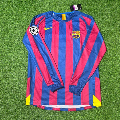 Henrik Larsson Barcelona 2006 Final Retro Football Jersey Kit
