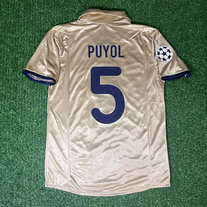 Carles Puyol - FC Barcelona 2001 - 2002 Retro Football Jersey Kit