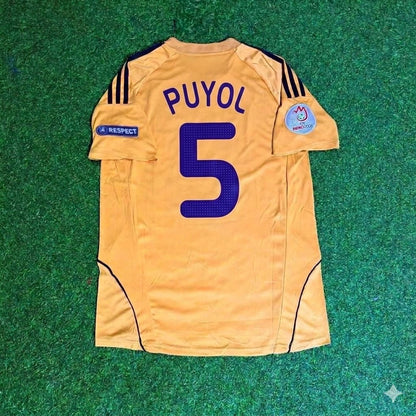 Spain EURO 2008 Carles Puyol 5- Retro Football Jersey