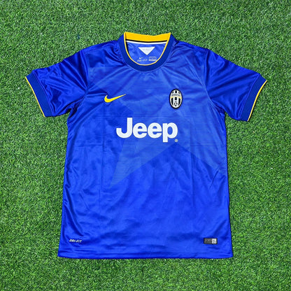 Arturo Vidal Juventus 2014/15 Retro Blue Football Jersey Collection