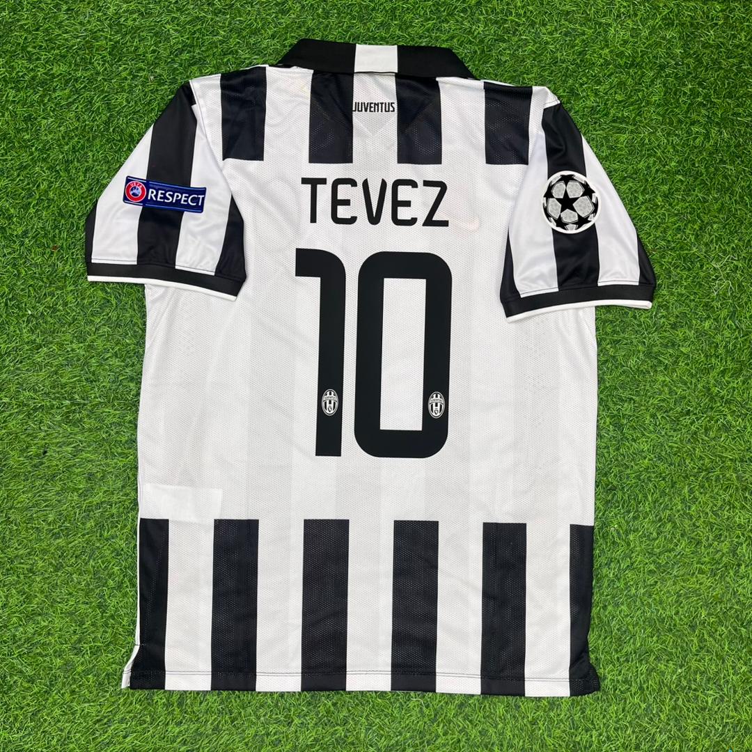 Carlos Tevez 10-Juventus 2014 2015 Retro Football Jersey