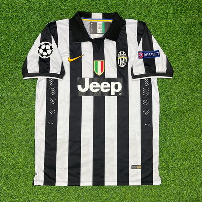 Carlos Tevez 10-Juventus 2014 2015 Retro Football Jersey