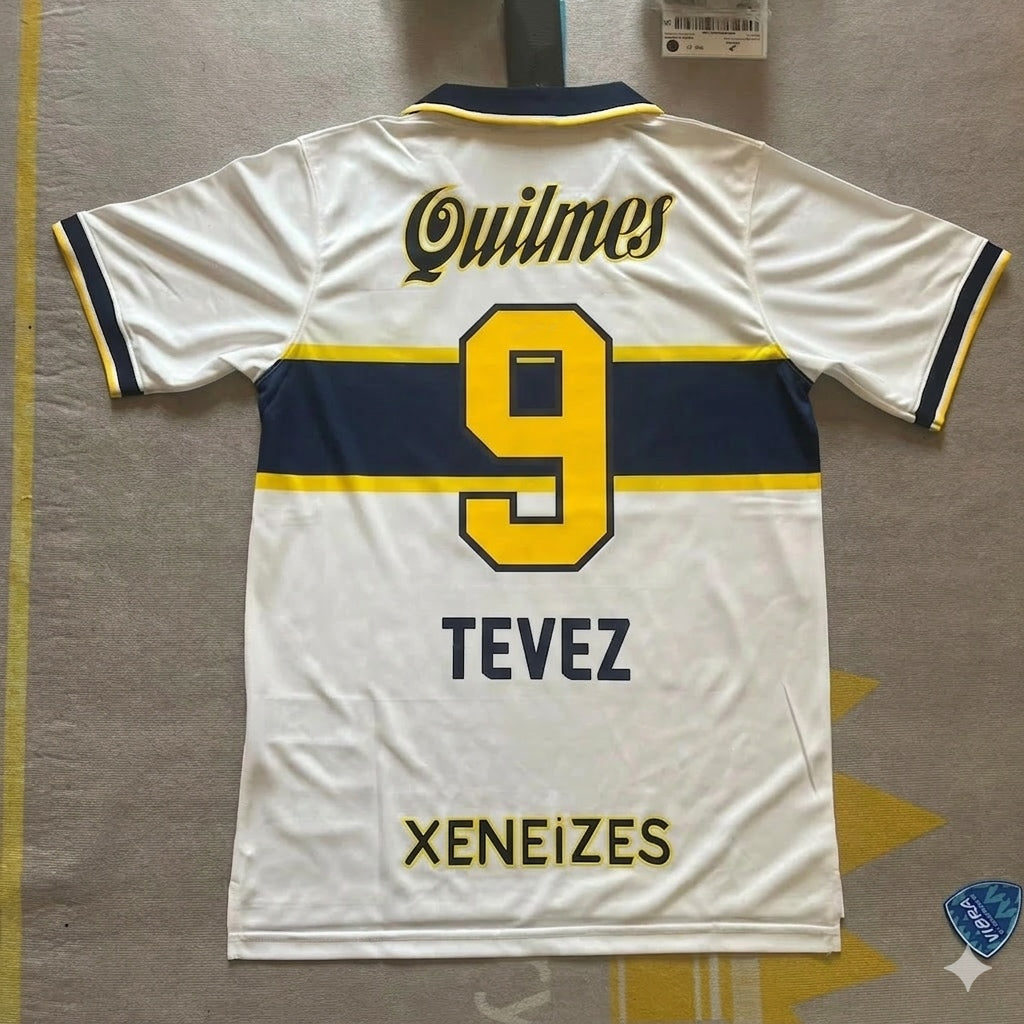 Carlos Tevez 9- Boca Juniors Football Jersey Kit