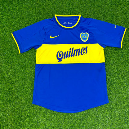 Carlos Tevez Boca Juniors Retro Football Jersey