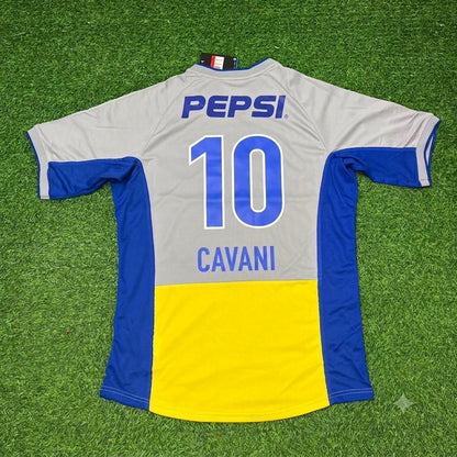 Edinson Cavani Boca Juniors Away Retro Football Jersey Kit