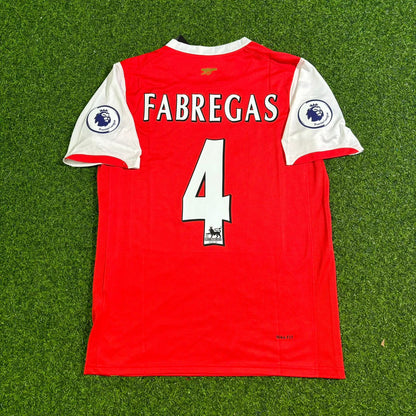 Cesc Fàbregas #4 Arsenal 2006/2008 Season Retro Football Jersey