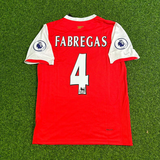 Cesc Fàbregas #4 Arsenal 2006/2008 Season Retro Football Jersey
