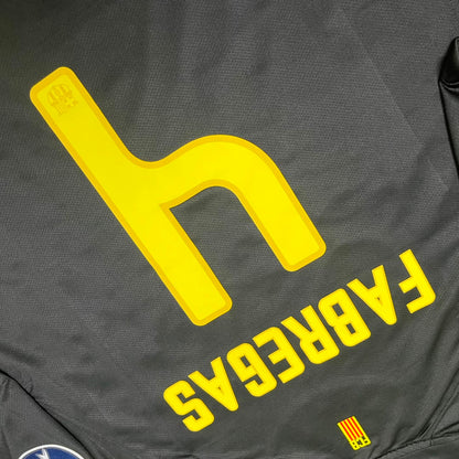Cesc Fabregas Black Barcelona 2011/12 Retro Kit Shirt Football Jersey