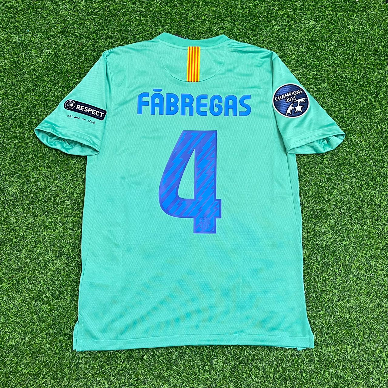 Cesc Fabregas Barcelona 2011 Away Retro Football Jersey Collection