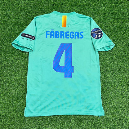 Cesc Fabregas Barcelona 2011 Away Retro Football Jersey Collection