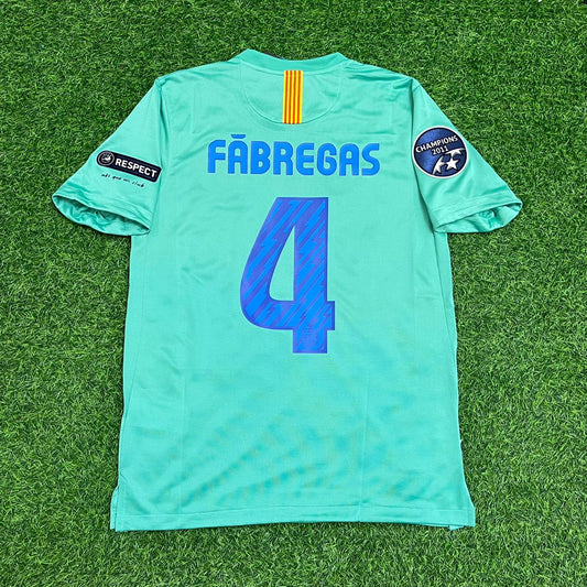 Cesc Fabregas Barcelona 2011 Away Retro Football Jersey Collection