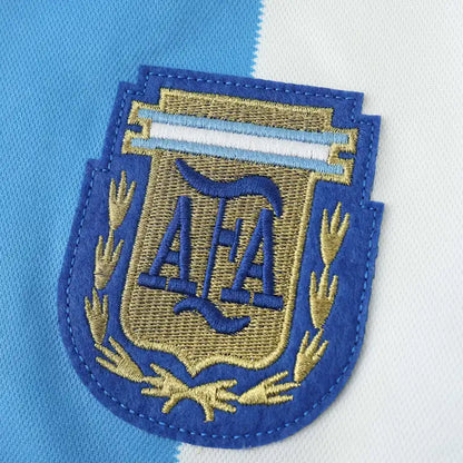 Argentina 1986 Season Home Retro Football Jersey Kit