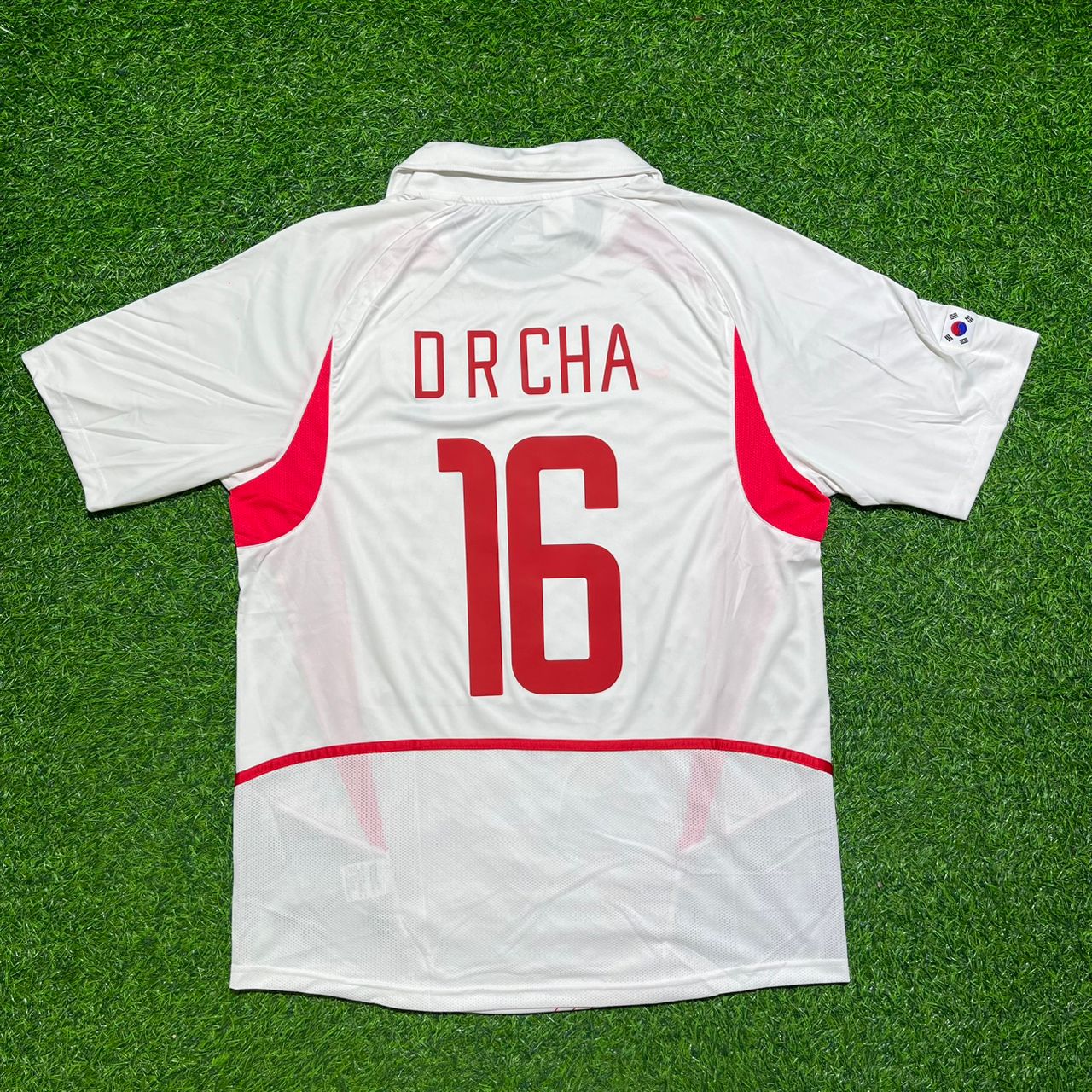 South Korea World Cup 2002 Cha Du-ri Football Jersey