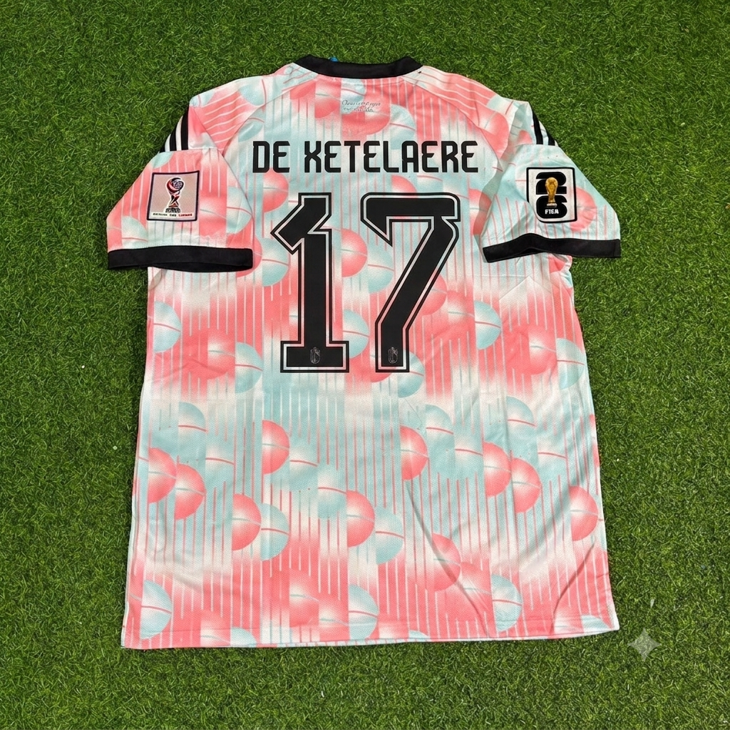 Charles De Ketelaere Belgique Belgien Belgie 2026 World Cup Football Jersey Kit