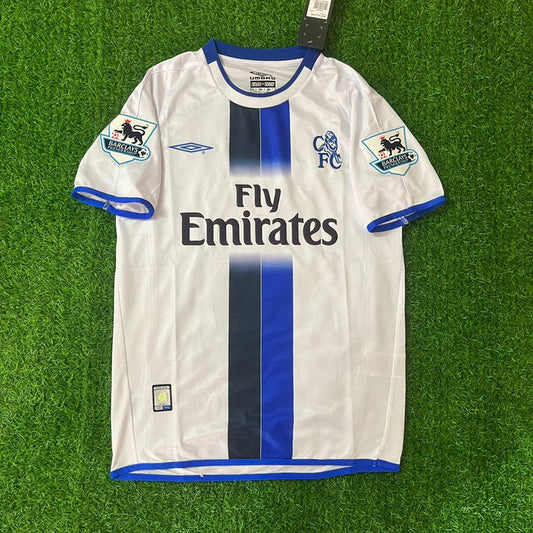 Chelsea Away 2004 Retro Football Jersey Kit