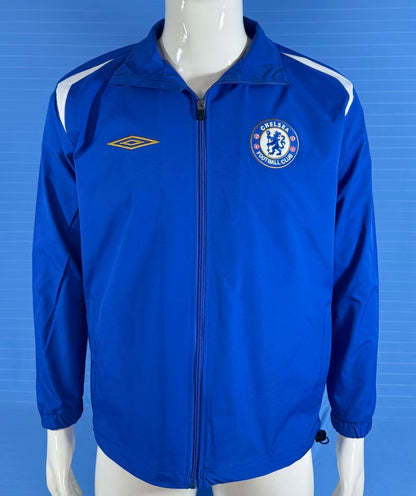 Chelsea 2005/2006 Home Blue Retro Windbreaker Jacket Jersey