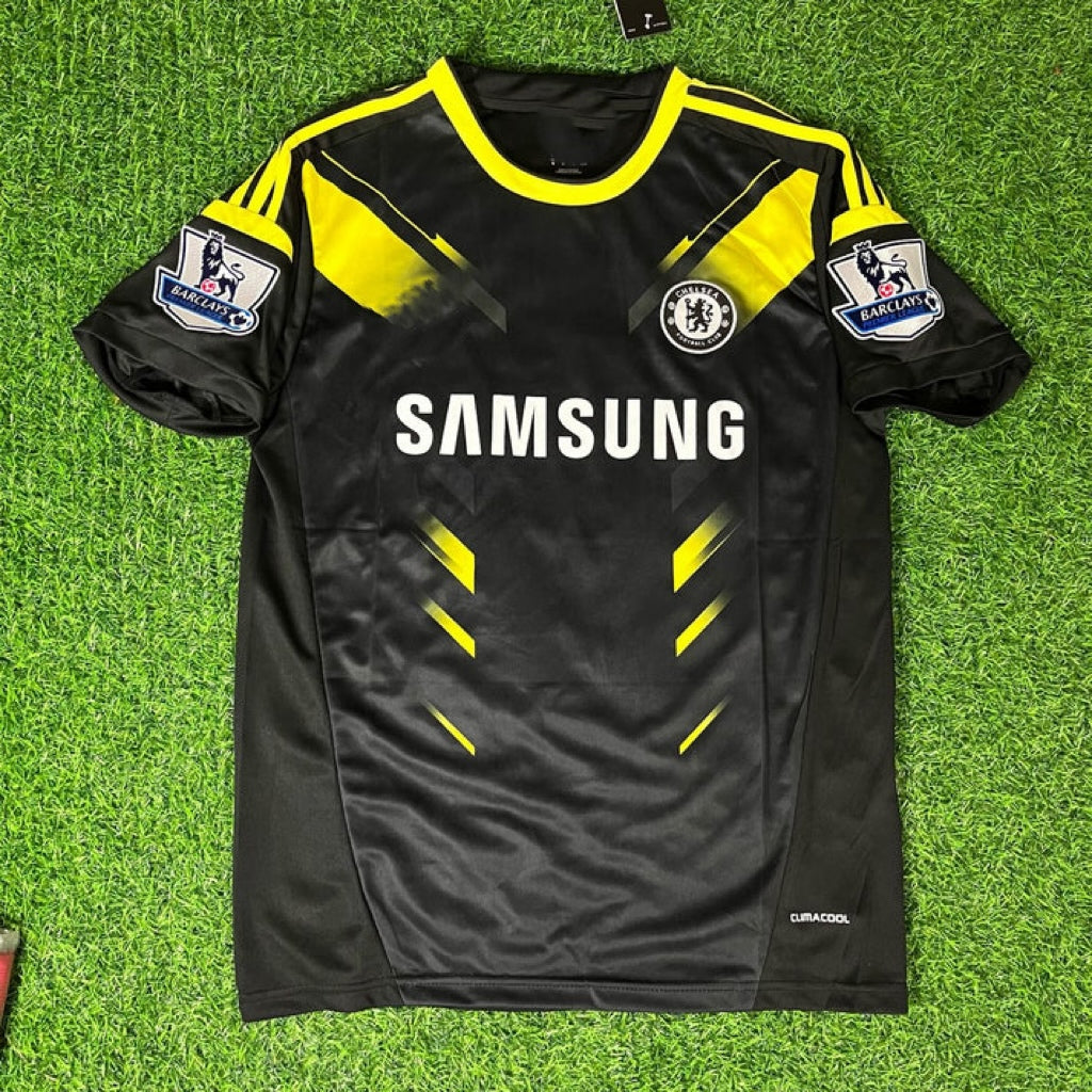Chelsea 2012 2013 Black Blue Retro Football Jersey Kit
