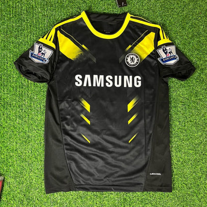 Chelsea 2012 2013 Black Blue Retro Football Jersey Kit