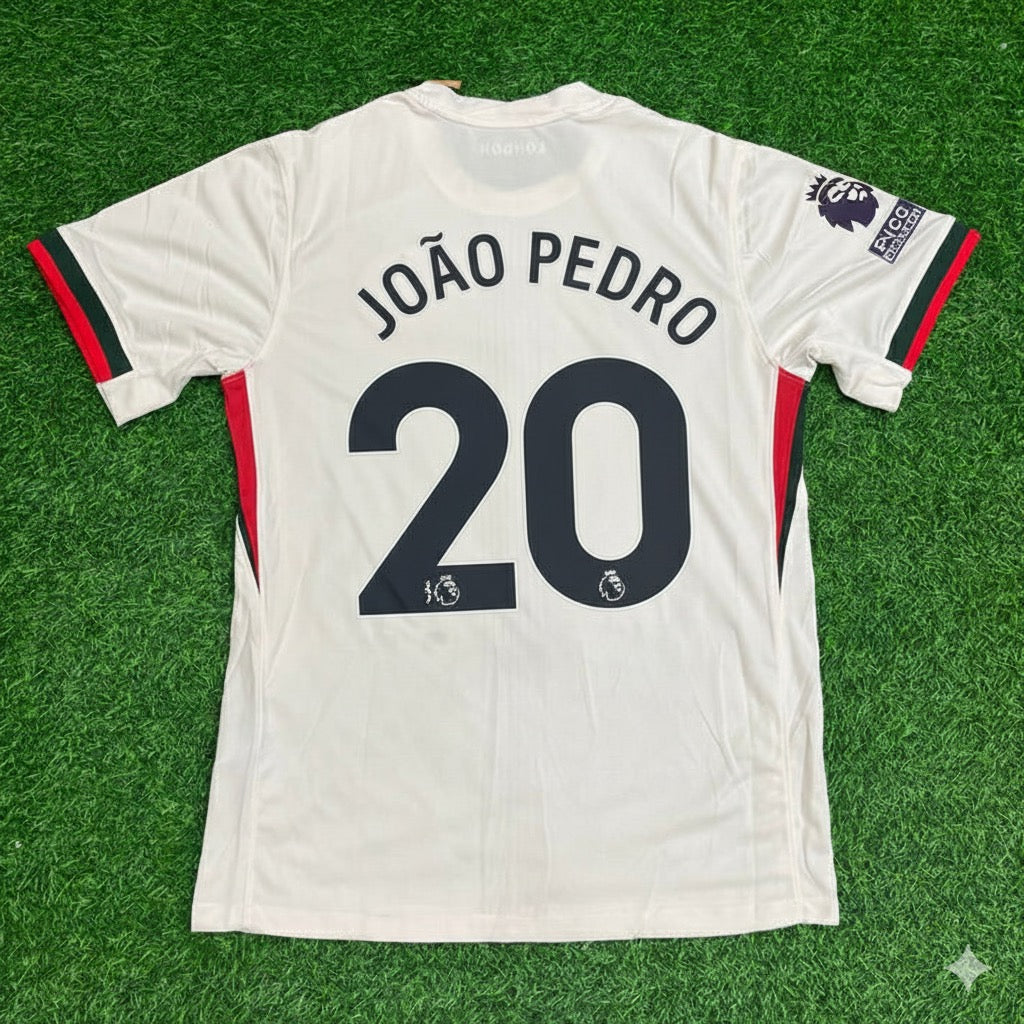 João Pedro Chelsea 2026 White Football Jersey