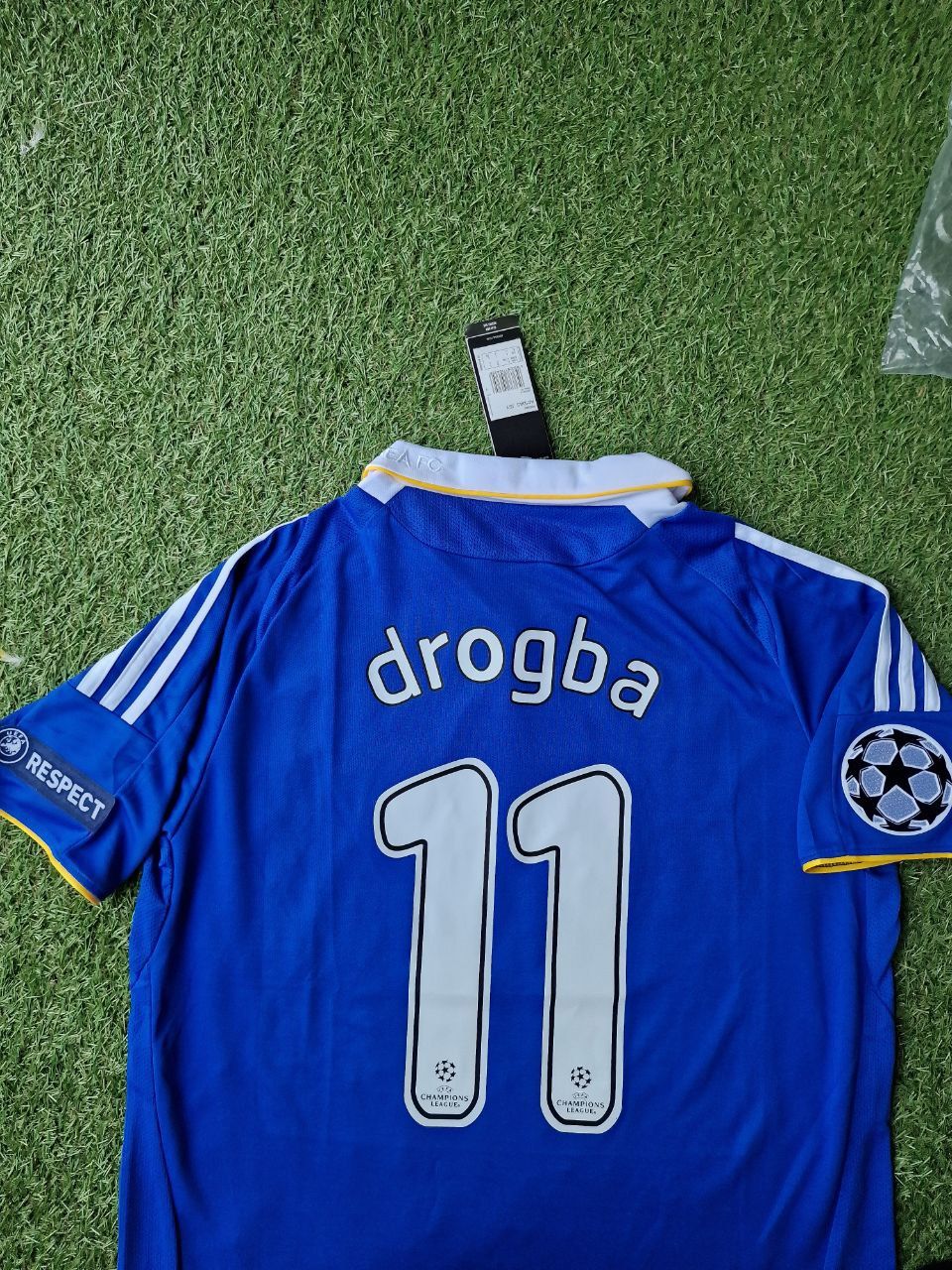 Didier Drogba 11 Chelsea 2008 Champhions League Final Football