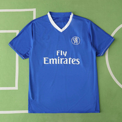 Chelsea F.C. 03/05 Season Navy Retro Football Jersey Kit