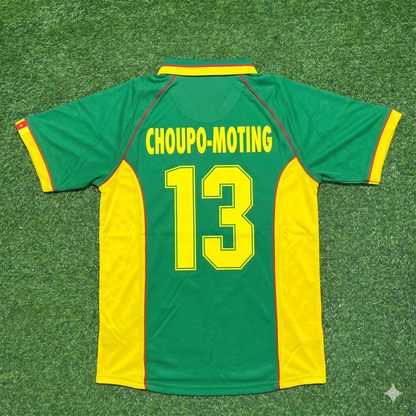 Eric-Maxim Choupo-Moting Cameroon Retro Football Jersey Kit
