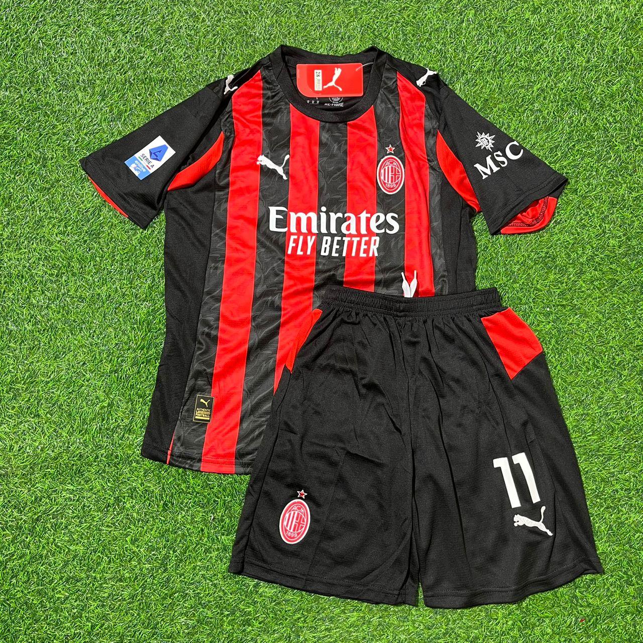 Christian Pulisic AC Milan Kids Football Jersey