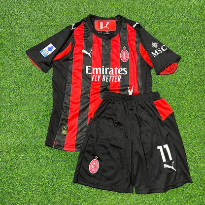 Christian Pulisic AC Milan Kids Football Jersey