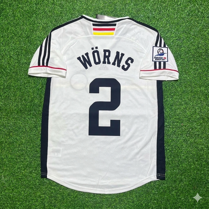Christian Wörns Deutschland 1998 World Cup Retro Fußballtrikot